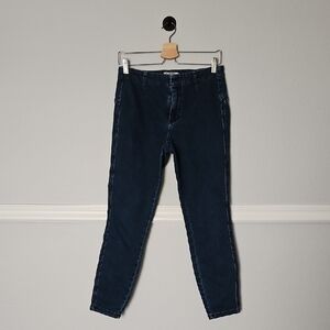 Free People Gwen High Rise Stretch Jean Skinny Jeggings Medium Wash Blue 28